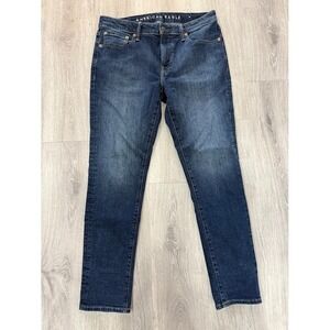 American Eagle Jeans Mens 33x30 Skinny Dark Wash Airflex Stretch